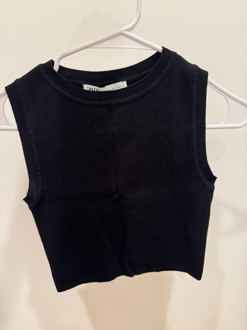 Black zara top